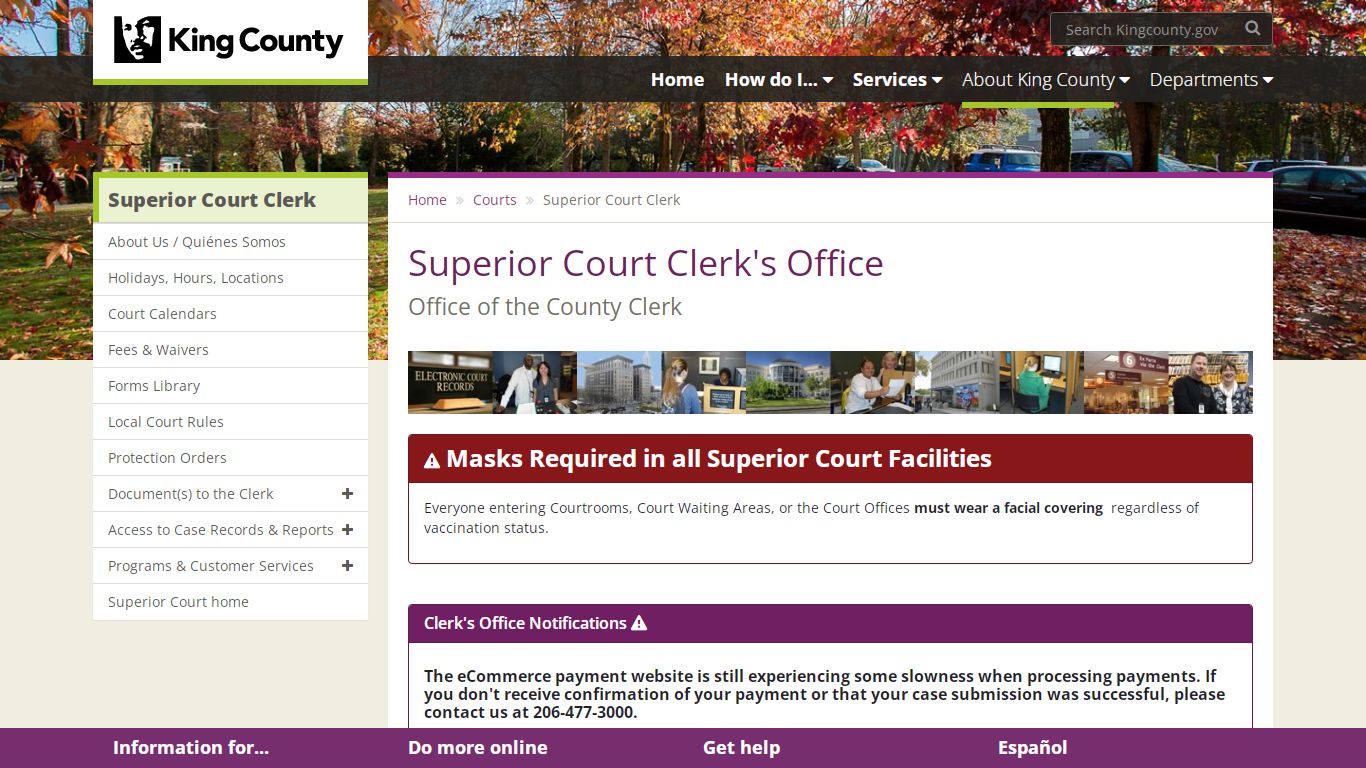 Superior Court Clerk's Office - King County